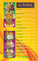 La Rochela Montenegro menu