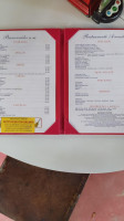 Avenida menu