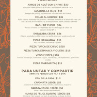 La Jaus By La Trece menu