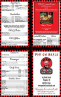 Ande's Pizza menu