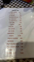 Doña Nora menu