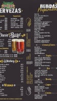 Lucky Irish Pub 4 Beergarden menu