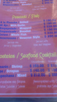 El Pescador menu