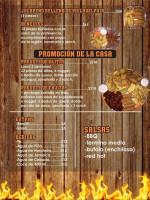 Alitas Leyva menu