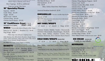 Upper Side menu