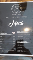 Tony Joe menu