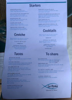 La Peska menu