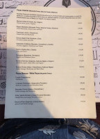 Trattoria Del Centro menu
