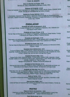 Susanna's menu