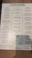 Casa Sainz menu