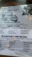 La Playa menu