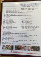 Santa Cecilia menu