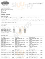 Fabric Sushi menu
