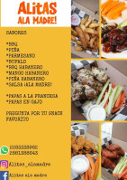 Alitas Ala Madre menu