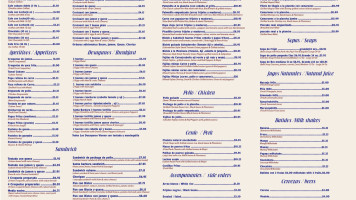 Carl's Jr. Cardápio