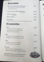 Café 5pm menu