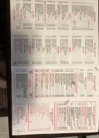 Gavilan Cantina menu