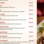 Hacienda El Faisan Carta