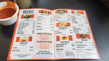Coyametla menu
