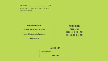 Verdementa menu