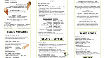 Piyoli Punta Zicatela Speisekarte