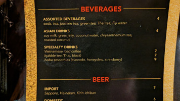 Candy Shop La Providencia menu
