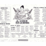 La Casa De Las Mayoras Carte