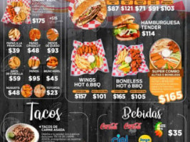 La Dilijencia Pizza, Tacos, Wings Burgers Cardápio