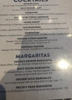 Keops Discoteca menu