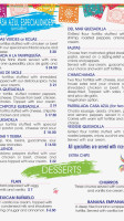 Kokaú menu