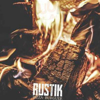 Rustik Pizza-burguer drink