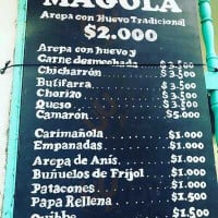 La Trappola Pizzeria Usaquen menu