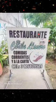 El Caribe Llanero menu