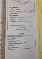 Denny's Guatemala menu