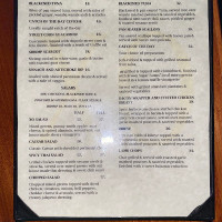 Xo Bistro menu