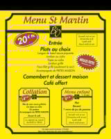 Piscolabis Mexicanos menu