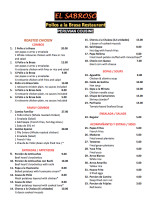 La Cabana Pizza Carte