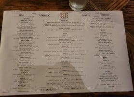 El Maple menu