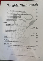 Maria Mulata Urbana menu