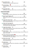 Little Italy menu