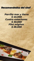 Status Restaurant menu