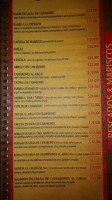 Status Restaurant menu