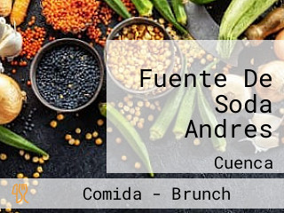 Fuente De Soda Andres