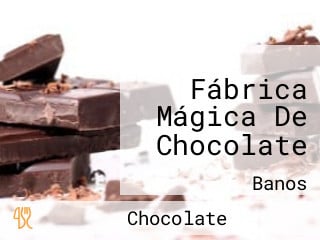Fábrica Mágica De Chocolate