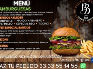 Barrio’s Burger