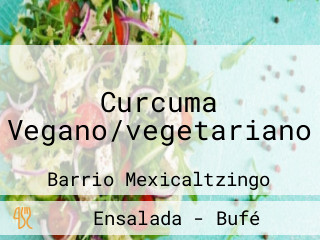 Curcuma Vegano/vegetariano