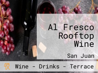 Al Fresco Rooftop Wine