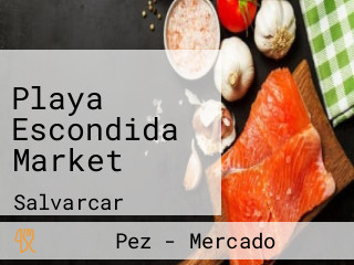 Playa Escondida Market