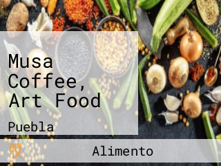 Musa Coffee, Art Food