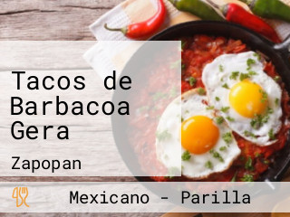 Tacos de Barbacoa Gera